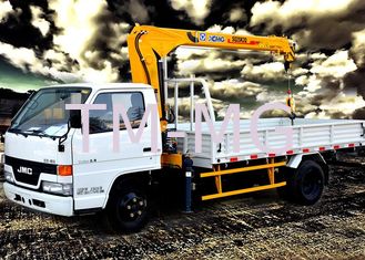 Best Selling Weight Transportation Boom Truck Mounted Crane , 4.2 T.M 2.1 ton