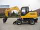 XE150W Excavator 104kw Earthmoving Machinery Powerful digging force