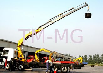 High Lifting Capacity 14T Knuckle Boom Truck Mounted Crane For Transporting Heavy Things