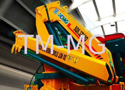 kwaliteit  Durable XCMG Knuckle Boom Truck Mounted Crane 6300kg Safety For Mining Industry fabriek