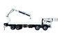 Knuckle Boom Truck Crane / 10 ton mobile crane XCMG  For Construction