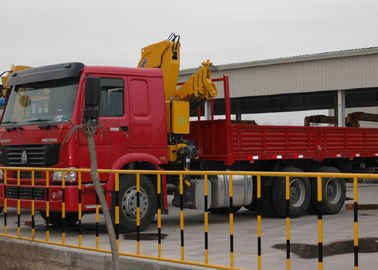 De duurzame Opgezette Kraan 6.3T van 11meters Vrachtwagen die voor het Opheffen van Bouwmaterialen wordt gebruikt
