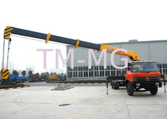 Hydraulische 12 tonlading vrachtwagen-Opgezette Kraan met Telescopische Boom